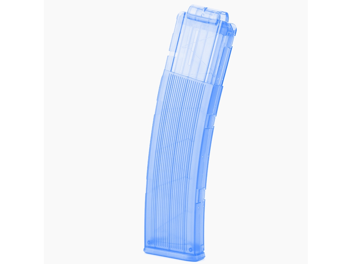 Cargador De Proyectiles De Espuma Para Pistola De Juguete, 22 Dardos Eva, Accesorio De Cartucho De Plástico (azul)