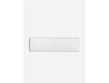 Rodapie Aluminio Blanco Recto 3m 100mm alt. 3m larg.