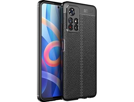 Carcasa Xiaomi Redmi Note 11 Rugged Leather Negro
