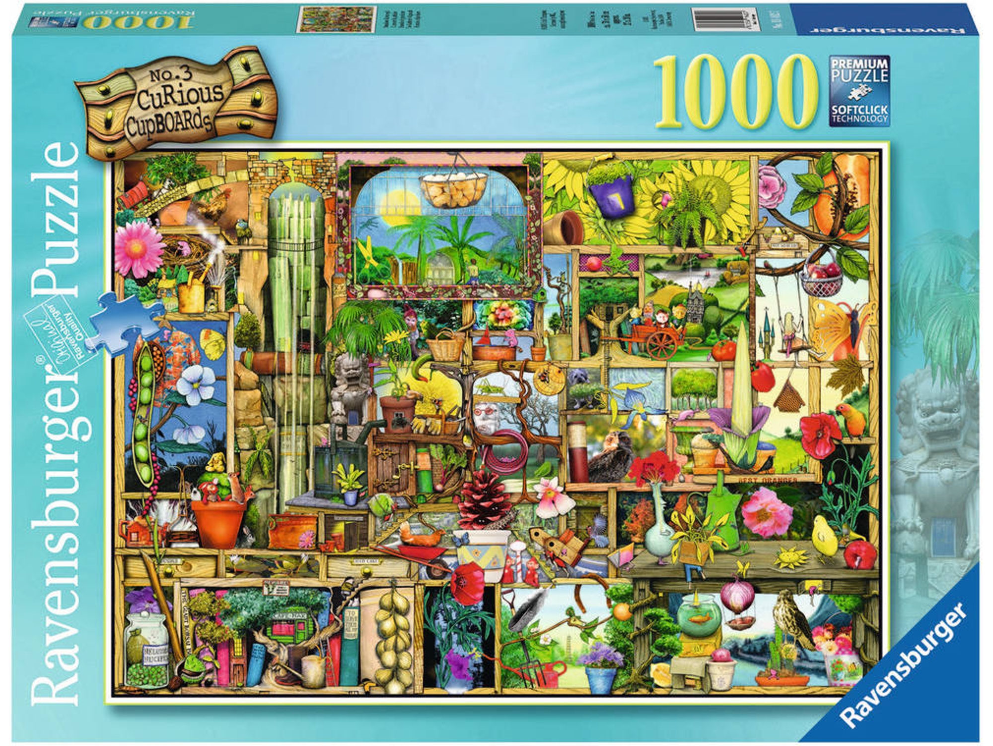 Puzzle RAVENSBURGUER The Gardener's Cupboard (1000 Piezas)