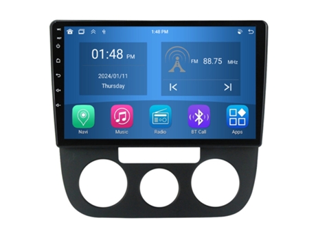 Autoradio 4GB RAM64GB ROM ROVERONE para Volkswagen Jetta 5 2005 - 2010 CarPlay Android Coche Radio Bluetooth Navegación