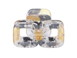 Pinzas De Resina Para Cabello Con Agarre Fuerte Coloridas Clips De Garra Para Cabello Fino Y Grueso Regalo Perfecto Gris