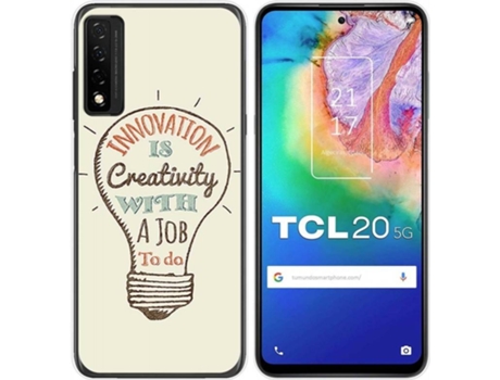 Carcasa TCL 20 5G TUMUNDOSMARTPHONE Creativity Multicolor
