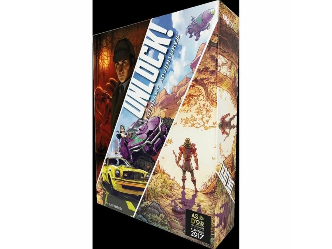 Juego de Mesa Asmodee Unlock! Legendary Adventures (FR)