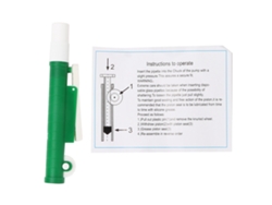 Bomba De Pipeta Para Pipetas Desechables De Plástico Y Vidrio De 10 Ml, Color Verde, Fácil De Usar.