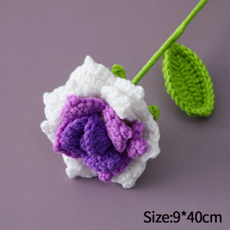Flores De Ganchillo, Regalo De Graduación Hecho A Mano