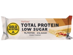 Barra Proteíca GOLDNUTRITION Low Sugar Crunchy Peanut (60 gr)
