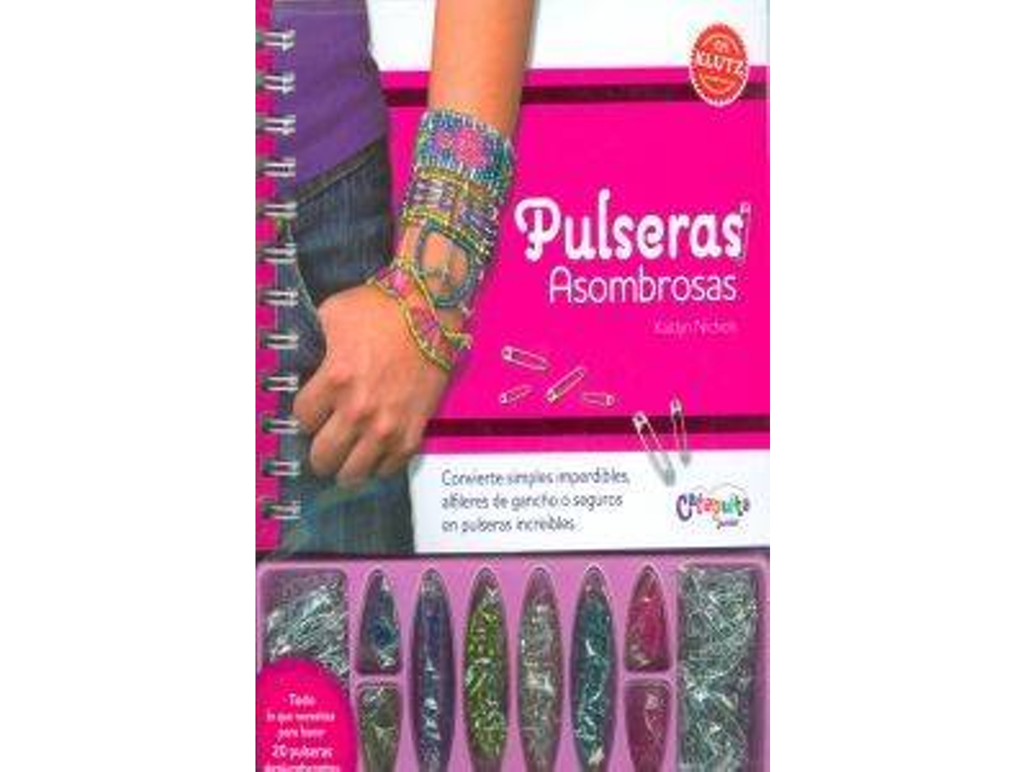 Libro Pulseras Asombrosas de Kaitlyn Nichols (Español)