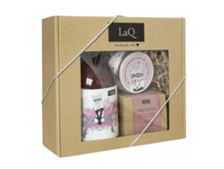 Set de regalo LAQ Hare (100 ml de gel de 500 ml + 50 ml mantequilla mousse + Cara) 1OP.