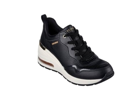 Zapatillas de Mujer SKECHERS Million Airhotter Negro (40)