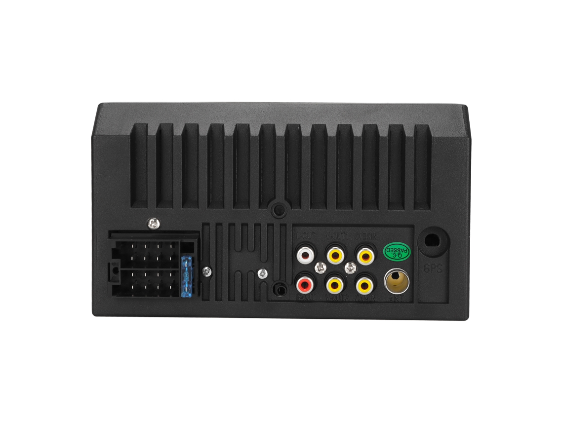Autorradio De Doble Din De 7 Pulgadas Con Pantalla Táctil, Mirror Link, Bluetooth Y Controles En El Volante.