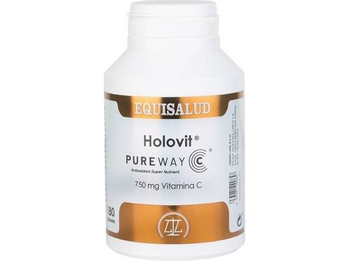 Complemento Alimentar EQUISALUD Holovit Pureway-C (180 cápsulas)
