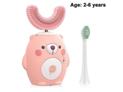 Haz que cepillarse los dientes sea divertido para los niños con el cepillo de dientes eléctrico ultrasónico GOKOCO para niños con cabezal de gel de sílice suave.