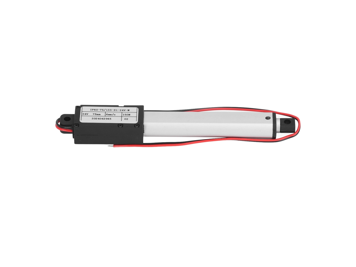Actuador Linear Elétrico Micro Mini 150n 3 Polegadas De Carrera Dc24v 4mm/s Para Abertura De Janelas E Elevação