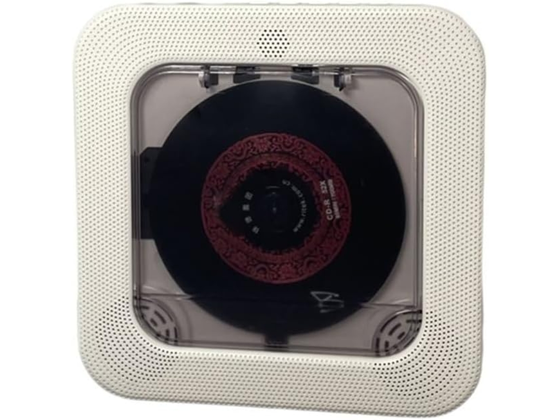Reproductor De Cd De Sobremesa, Bluetooth, Hifi Con Altavoces Duales