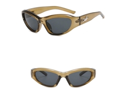 Gafas De Sol Cuadradas Estilo Spice Girls Del Milenio Y2k Con Protección Uv 400 Para Viajes, Vacaciones Y Senderismo.