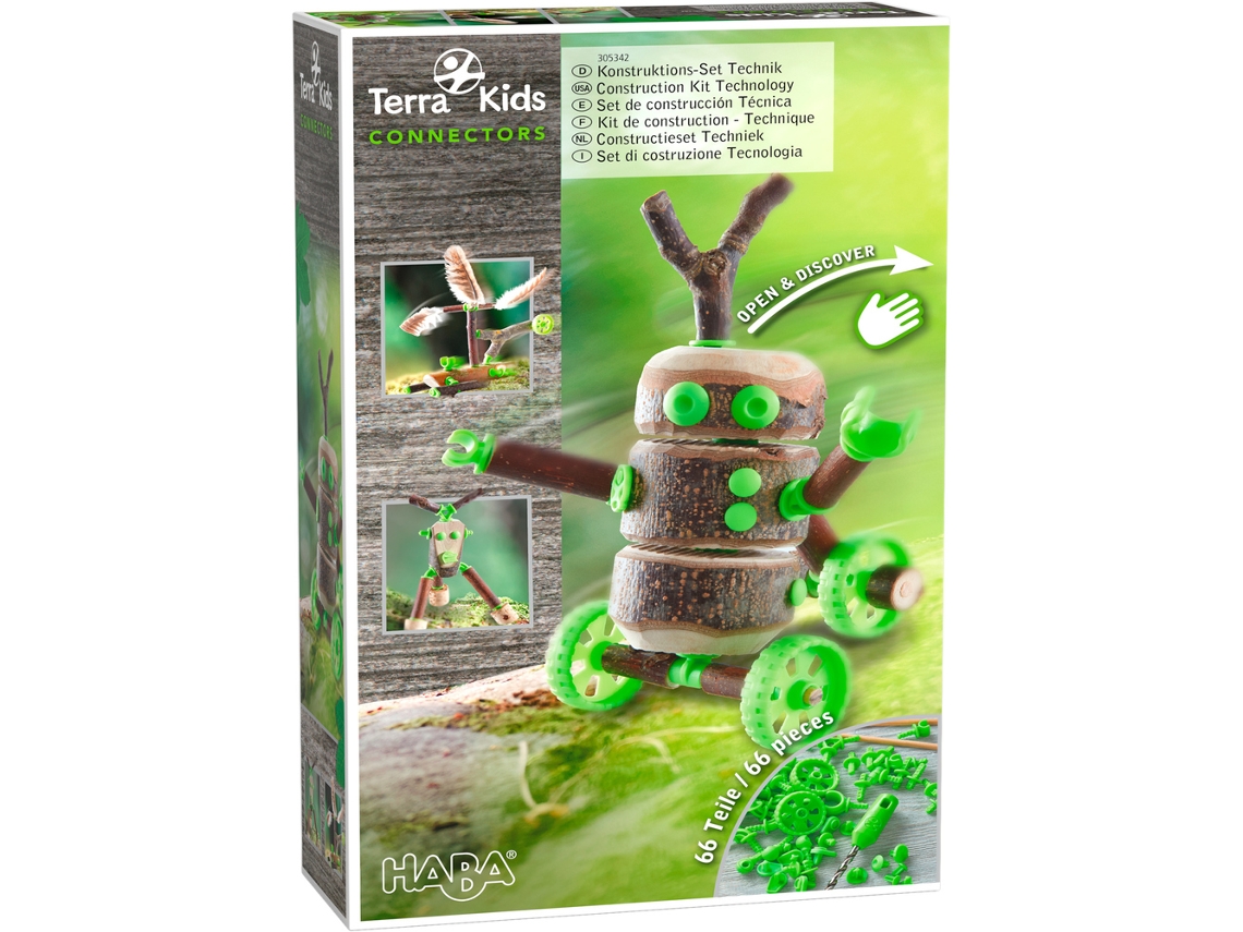 Jogo de Mesa HABA Terra Kids Connectors - Kit Technology (8 Anos)