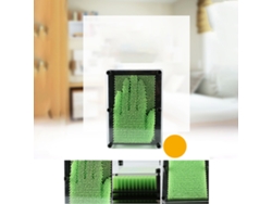 Juguete De Arte Con Alfileres Clon 3d, Modelo De Mano, Pintura Decorativa Innovadora, Verde