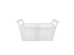 Cesta Extensible Para Congelador Con Asa, Organizador De Contenedores De Pp De Alta Resistencia, Accesorio De Cocina.