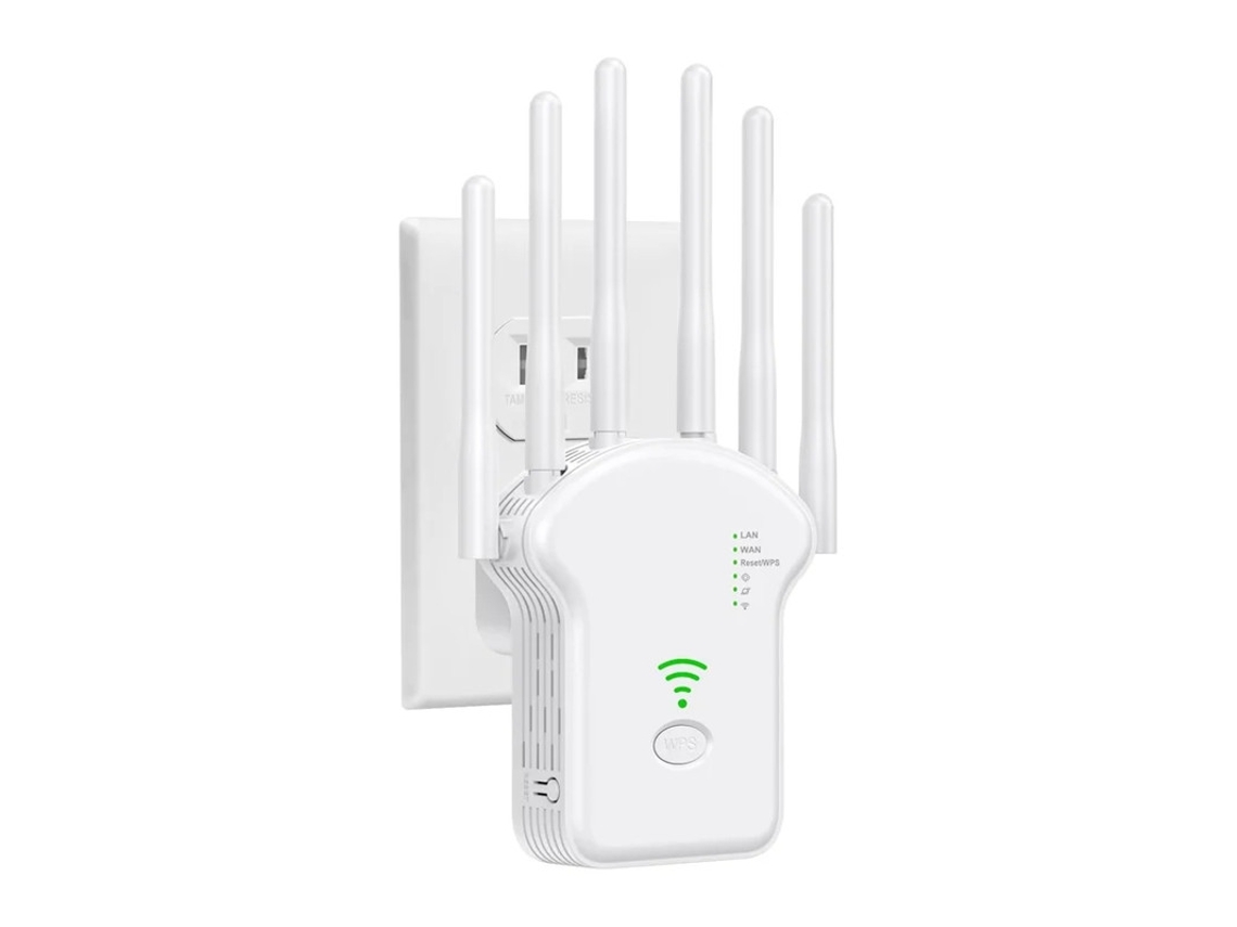 Extensor Super Wifi 2024, amplificador de señal para el hogar, cobertura de hasta 8000 pies cuadrados, repetidor de internet inalámbrico de 300 Mbps de Yizhood