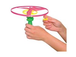 Juguete lanzador de discos voladores THE ORIGINAL TOY COMPANY voadoras (4 anos)