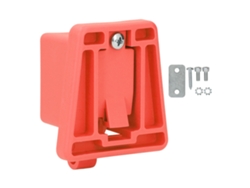 Vlrla-bloque Portaequipaje Delantero Reforzado Pa66 Fibra De Vidrio Adaptador Soporte Bolsa Para Bicicleta Plegable Brompton Rojo
