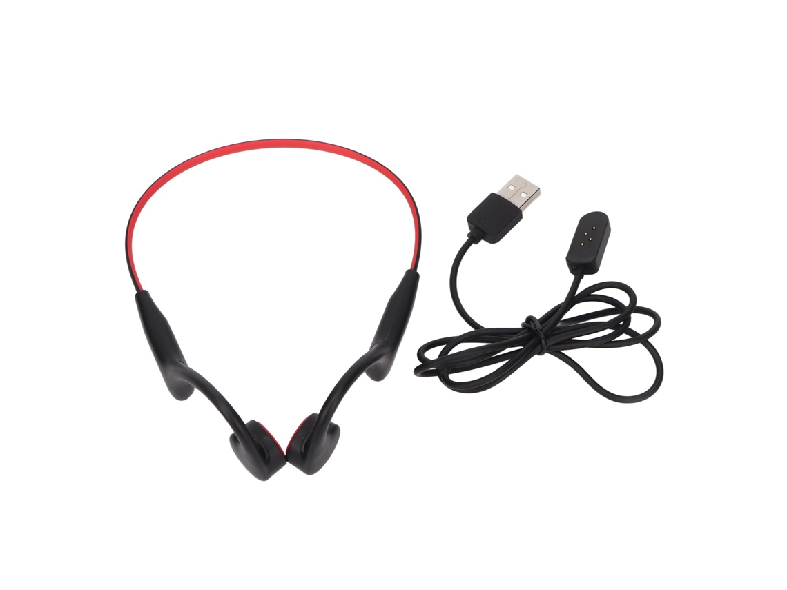 Fone De Ouvido Bluetooth Condução Ósea Estéreo Ip68 Impermeável Open Ear Sem Fio Com Microfone Para Corrida Motorista