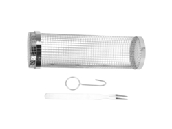 Cesta para barbacoa de acero inoxidable de 29,5 cm