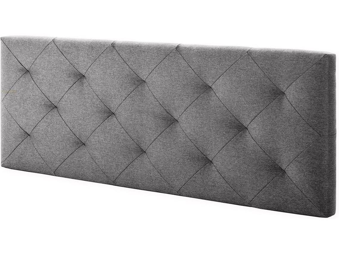Cabecero de Cama MARCKONFORT Milan (Gris - 140 x 60 x 8 cm)
