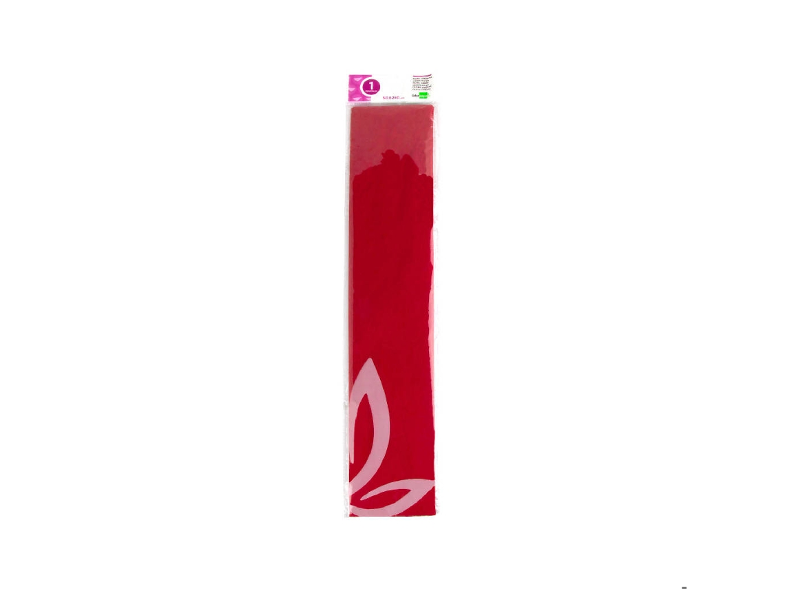 Papel Crepé LIDERPAPEL Rojo (50x250)
