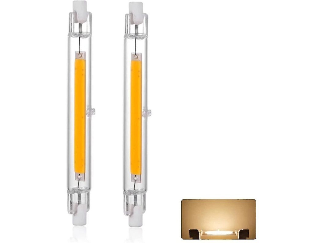 Bombilla Led R7s 78-118mm 5-20w Ajustable 3000k 3000lm Reemplaza Bombilla Halógena J118 De 300w