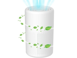 Purificador de aire HEPA de escritorio USB 3 en 1 Bestvite para oficina - Blanco