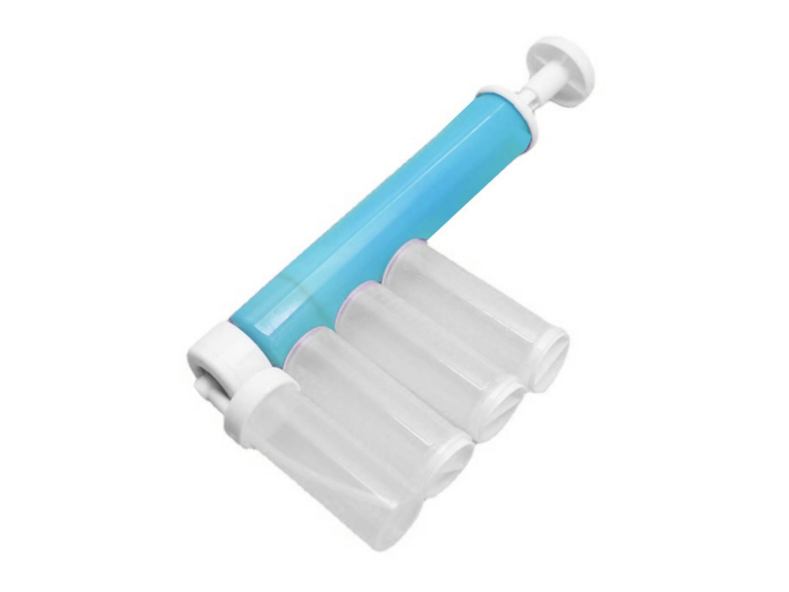 Kit De Herramienta De Pintura Aireada Para Pasteles Polvo Sprayer Manual Para Decoración De Panadería Azul Claro