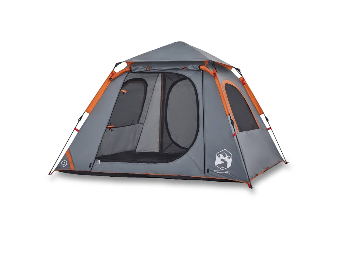 Tienda De Camping VIDAXL Gris