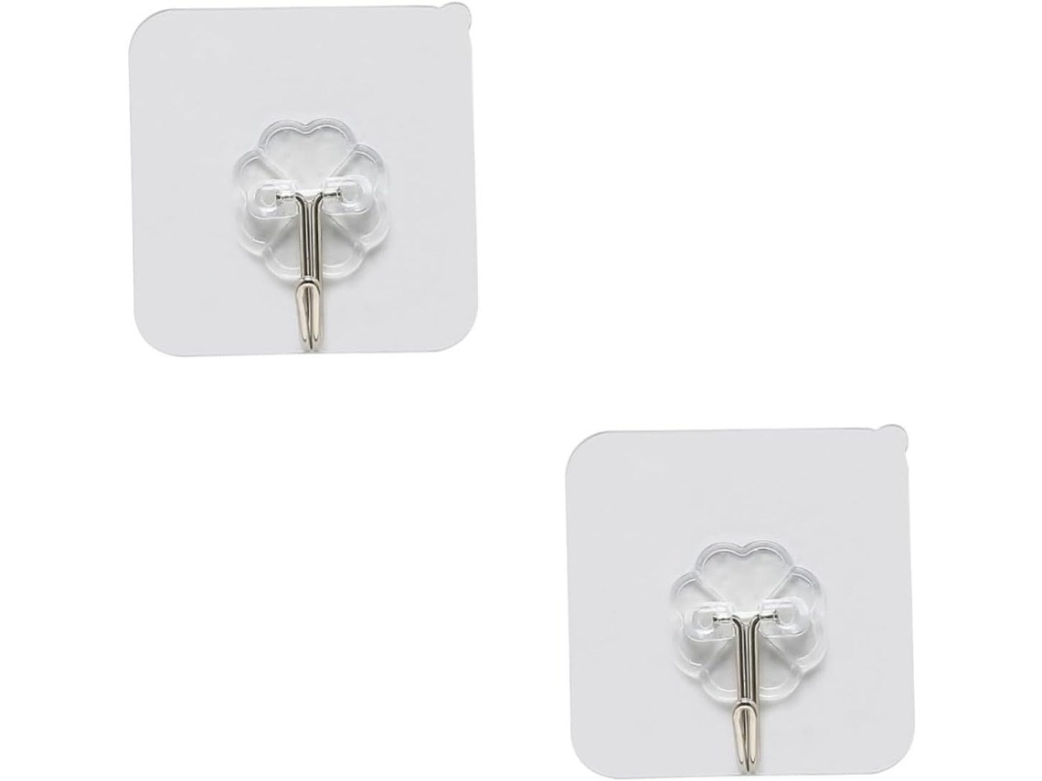 20 Ganchos De Pared Para Baño, Techo, Taburetes Redondos, Estantes Flotantes Con Forma Casa.