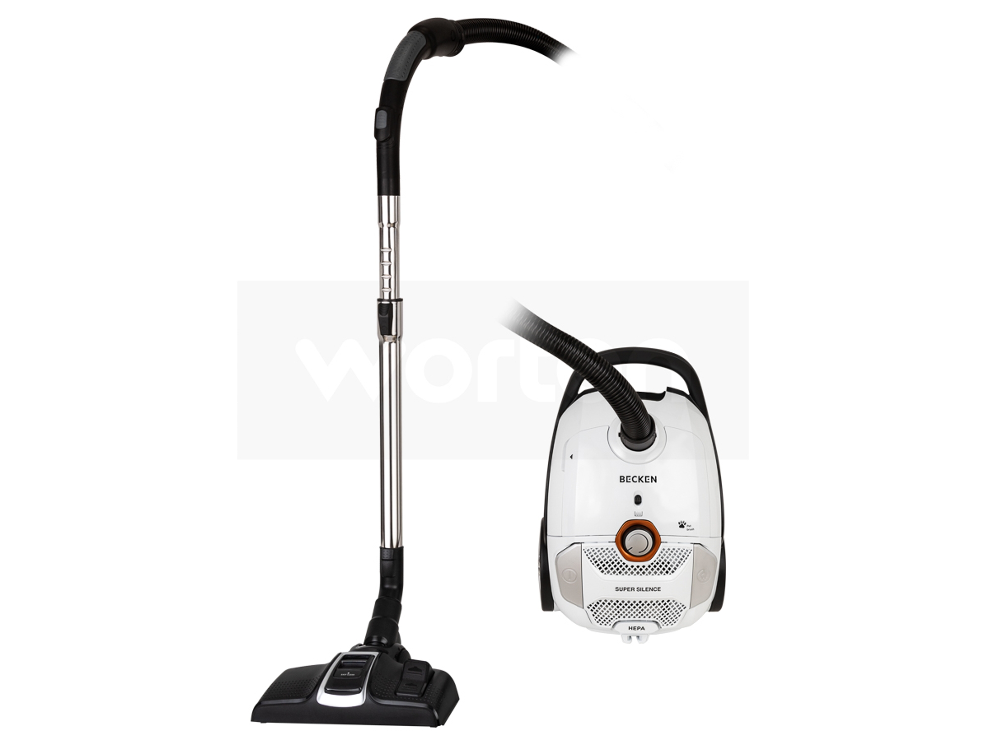 Aspiradora con Bolsa BECKEN Pet Bvc4397 (68 dB - Bolsa de polvo 3 L)