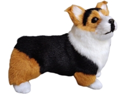 Perro de peluche realista | Muñeca decorativa realista | Perro de peluche cómodo | Para S Vayotoy