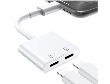 Adaptador de Auricular para iPhone 12 CHRONUS HDMI1212-Y23 Blanco