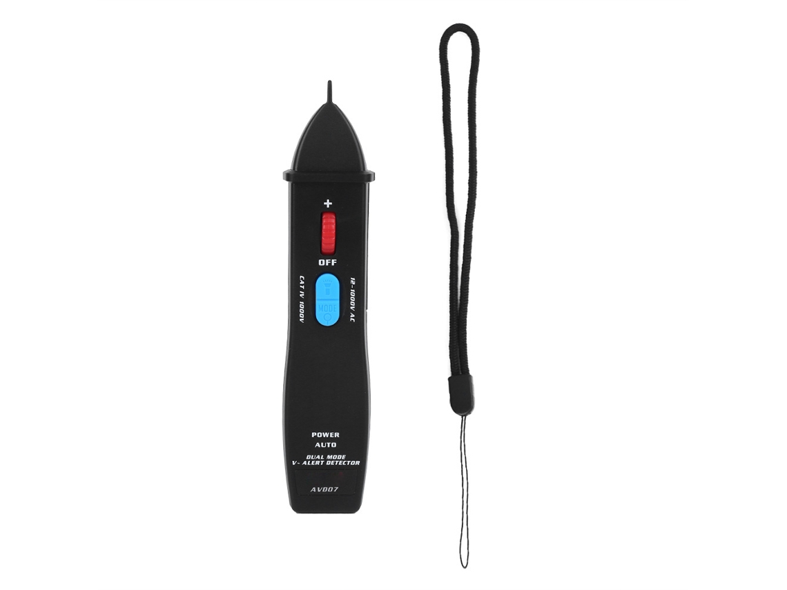 Lápiz De Prueba Inteligente De Doble Modo, Comprobador De Voltaje Sin Contacto, Detector De Voltaje Ca Con Linterna.