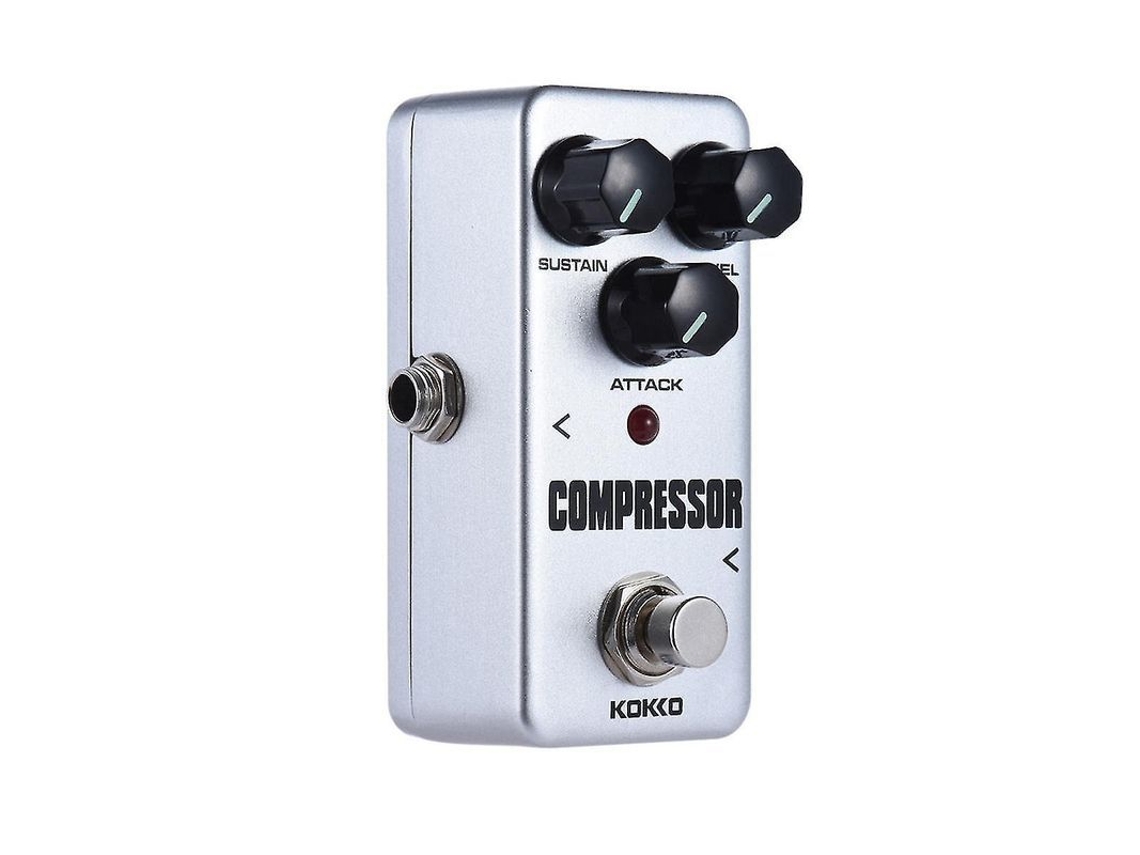 Mini Pedal Compresor De Guitarra Portátil Con Circuito Totalmente Analógico, True Bypass Y True Bypass.