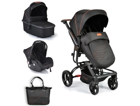 Carrito de Trío Ellada Hasta 22 kg Black
