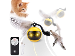 Juguete Interactivo para Gatos, con Plumas Removibles KOFIHETY