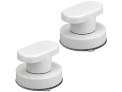 Tirador De Puerta Con Ventosa, Tiradores Con Ventosa Para Ventanal Con Ventosa Fuerte Para Cajones Y Armarios De Baño (juego De 2)