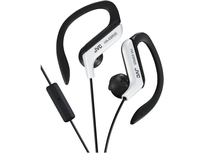 Auriculares con Cable JVC HA-EBR25-W-E (In Ear - Micrófono - Blanco)