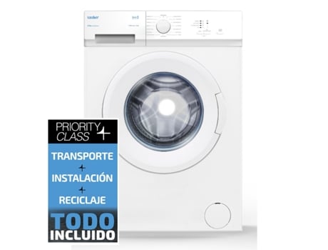 Lavadora carga frontal SAUBER SERIE 1-W5103 V 5 kg 1000 rpm d blanco