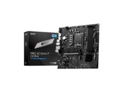 Placa base MSI Pro B760M-P DDR4 - B760/LGA1700/DDR4/mATX