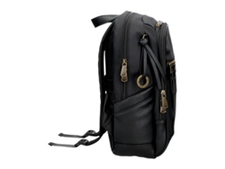 PEPE JEANS Mochila Para Portátil Poliéster y PU Morgan Negro