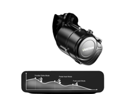 Motor de semieje, 48 V, alto par motor, TSCZ2B 48 V 500 W, Mini DZ40 (0-5 pasos), sensor de freno