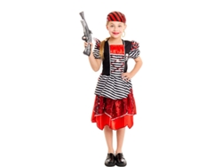 Disfraz de Pirata Chic para niña
