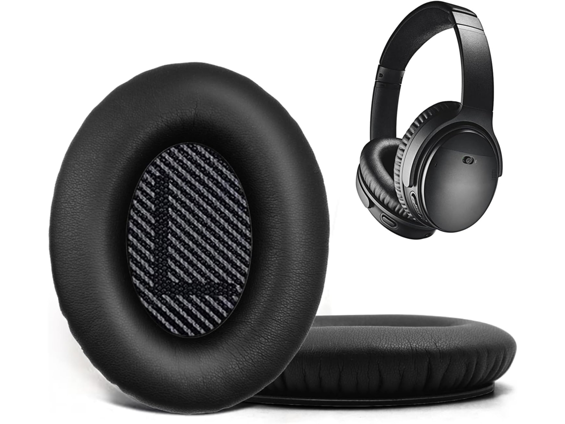 Almohadillas y puntas de repuesto para auriculares Bose QuietComfort 35/35 II/15/25. Color caqui. Compatibles con los canales QC25 (QC35/25/15/QC35 II).